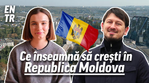 Codrina și Adrian speră că țara lor, Republica Moldova, va deveni al 28-lea stat membru al UE.