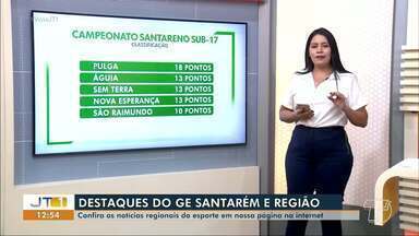 Confira os destaques do ge Santarém e região com Dominique Cavaleiro - Confira os destaques a seguir.
