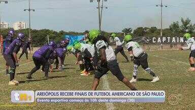 Areióplis recebe finais do Futebol Americano de São Paulo - Com o time local garantido na elite do paulista, Areiópolis recebe finais do Futebol Americano.