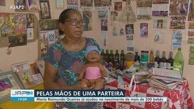 Mulher realizou mais de 200 partos tradicionais no interior do Amapá - Mulher realizou mais de 200 partos tradicionais no interior do Amapá.