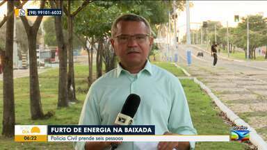 Polícia Civil prende seis pessoas durante Operação de Combate a Furto de Energia no MA - O repórter Erisvaldo Santos fala sobre o assunto na manhã desta quinta-feira (11) no Bom Dia Mirante