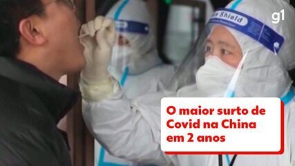 Veja perguntas e repostas sobre o maior surto de Covid na China em 2 anos