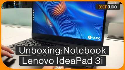 Unboxing Notebook Lenovo Ideapad 3i