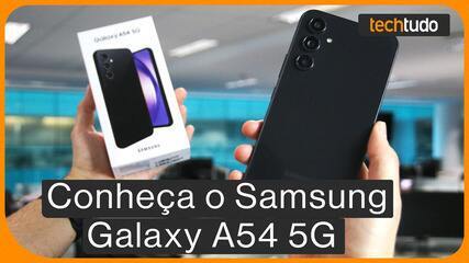 Confira o lançamento do novo Galaxy A54 5G