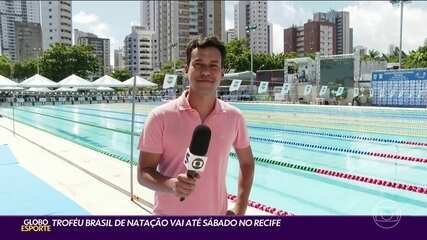 Troféu Brasil de Natação vai até sábado no Recife