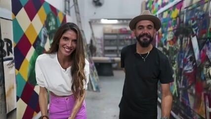 Artista Kobra produzirá obra para receber atletas brasileiros na Olimpíada de 2024