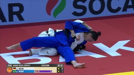 Mayra Aguiar conquista a medalha de bronze no Grand Slam de Judô