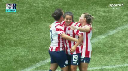 Paraguai 4 x 3 Ferroviária - Gols - Brasil Ladies Cup