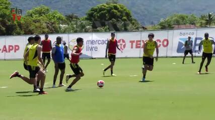 Veja golaço feito por Matheus Gonçalves em treino do Flamengo