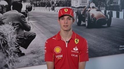 Inglês Oliver Bearman fala sobre sua estreia na Fórmula 1 pela Ferrari