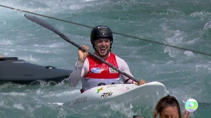 Pepê Gonçalves confirma favoritismo e vence o Pan-Americano de canoagem slalom
