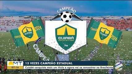 Cuiabá é tetracampeão do Mato-Grossense e agora vai se concentrar no Brasileirão