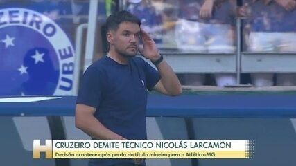 Cruzeiro demite técnico Nicolás Larcamón