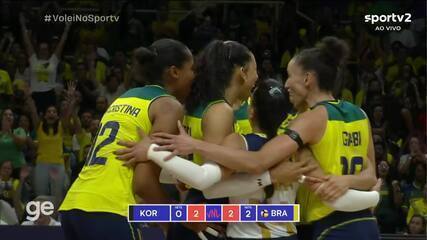Veja os melhores momentos de Brasil 3 x 0 Coreia do Sul 