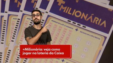 +Milionária: veja como jogar na loteria da Caixa