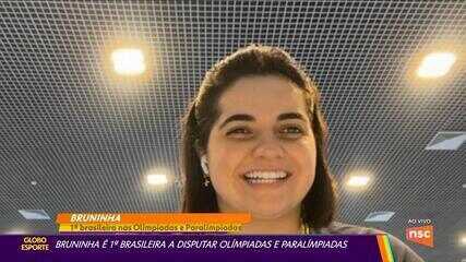 Bruna Alexandre fala sobre disputar as Olimpíadas e Paralimpíadas