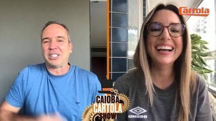 Carol Bernardi e Caio Ribeiro montam SELEÇÃO pra fazer 100 PONTOS na 8ª rodada do Cartola!