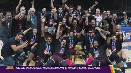Franca bate Flamengo e conquista o tricampeonato do NBB