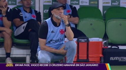 Em má fase, Vasco recebe o Cruzeiro em São Januário