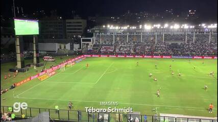 São Januário tem arquibancadas vazias em jogo Vasco x São Paulo