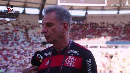 Rodolfo Landim, presidente do Flamengo, traz novidades sobre futuro estádio do clube