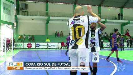 Resende vence Porto Real e fica com o terceiro lugar da Copa Rio Sul de Futsal