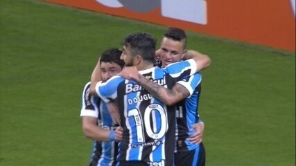 Os gols de Grêmio 5 x 0 Internacional pela 17ª rodada do Brasileirão 2015