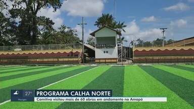 Representantes do Calha Norte visitam obras no Arquipélago do Bailique - Representantes do Calha Norte visitam obras no Arquipélago do Bailique.