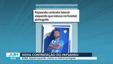 Paysandu anuncia novo atleta para a temporada - Paysandu anuncia novo atleta para a temporada