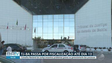 TJ-BA passa por fiscalização até dia 12 - Conselho Nacional de Justiça encontrou problemas graves no gerenciamento dos processos.