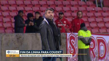 Inter demite Eduardo Coudet após derrota para o Juventude - Direção está em busca de um novo treinador.