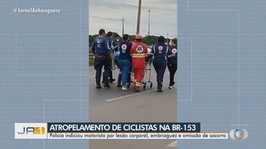 Motorista de BMW é indiciado por atropelar ciclistas na BR-153 - Inquérito concluído e motorista indiciado por lesão corporal, embriaguez e omissão de socorro.