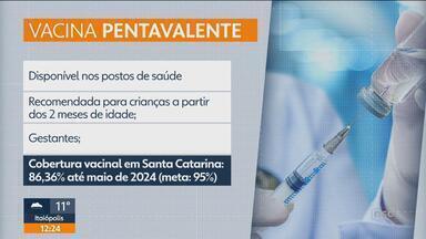 Vacinação contra Coqueluche - Secretaria de Saúde de SC reforça imunização com aumento de casos