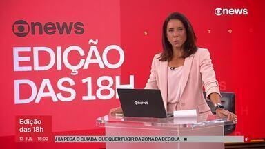 Edição de 13/07/2024 - Cobertura completa de tudo o que foi destaque ao longo do dia, no Brasil e no Mundo.