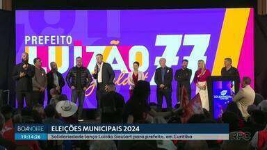 Solidariedade lança Luizão Goulart para prefeito, em Curitiba - Convenção partidária na quinta-feira, na capital paranaense.