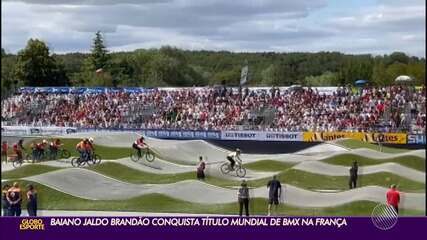 Baiano Jaldo Brandão conquista título mundial de BMX na França
