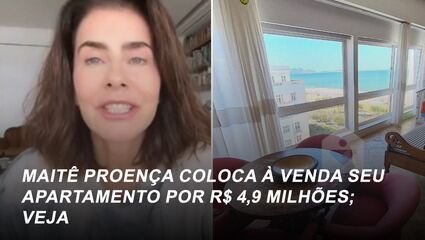 Maitê Proença coloca à venda seu apartamento no Rio por R$ 4,9 milhões