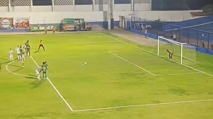 O gol de CTE/Colatina 1 x 0 Pinheiros, pela Série B do Campeonato Capixaba 2023 (vídeo: Cláudio Cavalcanti)