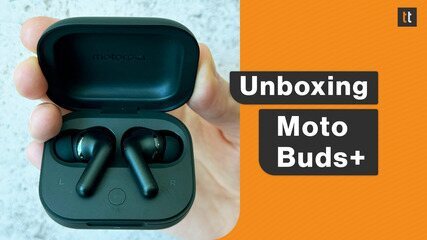 Moto Buds+: veja UNBOXING do fone de ouvido da Motorola