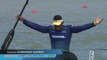 Isaquias Queiroz vence Copa do Mundo de Canoagem na categoria C1 1000 metros! Veja a prova