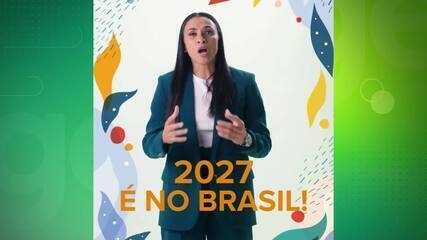 Marta comemora Copa do Mundo Feminina de 2027 no Brasil