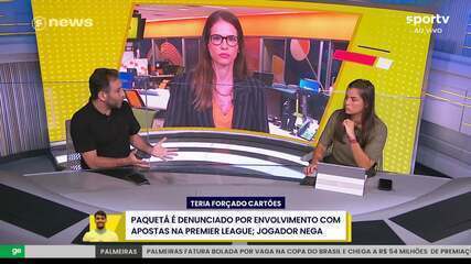 sportv News debate situação de Paquetá após investigação por apostas