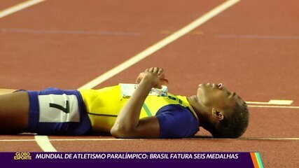 Mundial de Atletismo Paralímpico: Brasil fatura seis medalhas