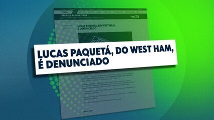 Lucas Paquetá é denunciado por suspeita de envolvimento com esquema de apostas