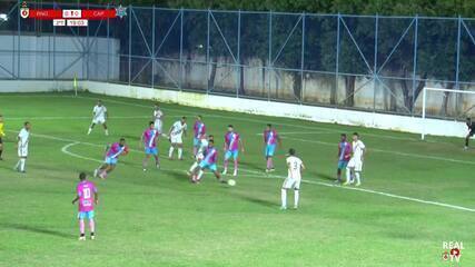 Os gols de Real Noroeste 1 x 1 Capixaba, pela Copa Espírito Santo 2024