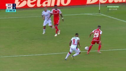 Vitória 2 x 1 Internacional | gols | 9ª rodada | Brasileirão 2024