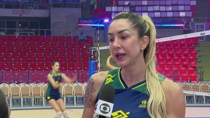 Thaísa analisa grupo do Brasil nas Olimpíadas: "Duas equipes fortes"