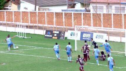 Os gols de Santa Maria 4 x 0 Bolamense pelo Campeonato Brasiliense