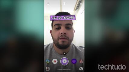 Jogo das perguntas no Instagram: como baixar e usar o filtro