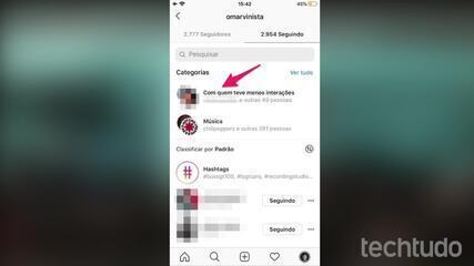 Instagram: como deixar de seguir perfis com quem você interage pouco